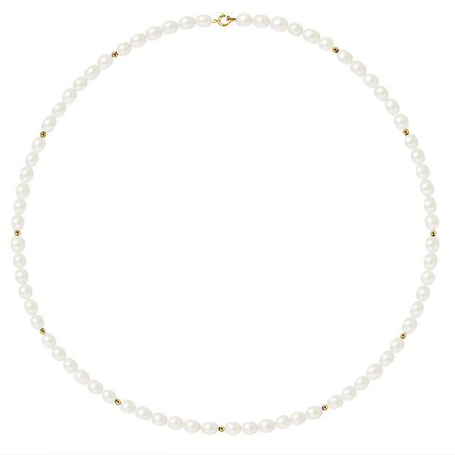 Collier Or 375°°° Rang Véritables Perles | La Redoute (UK)