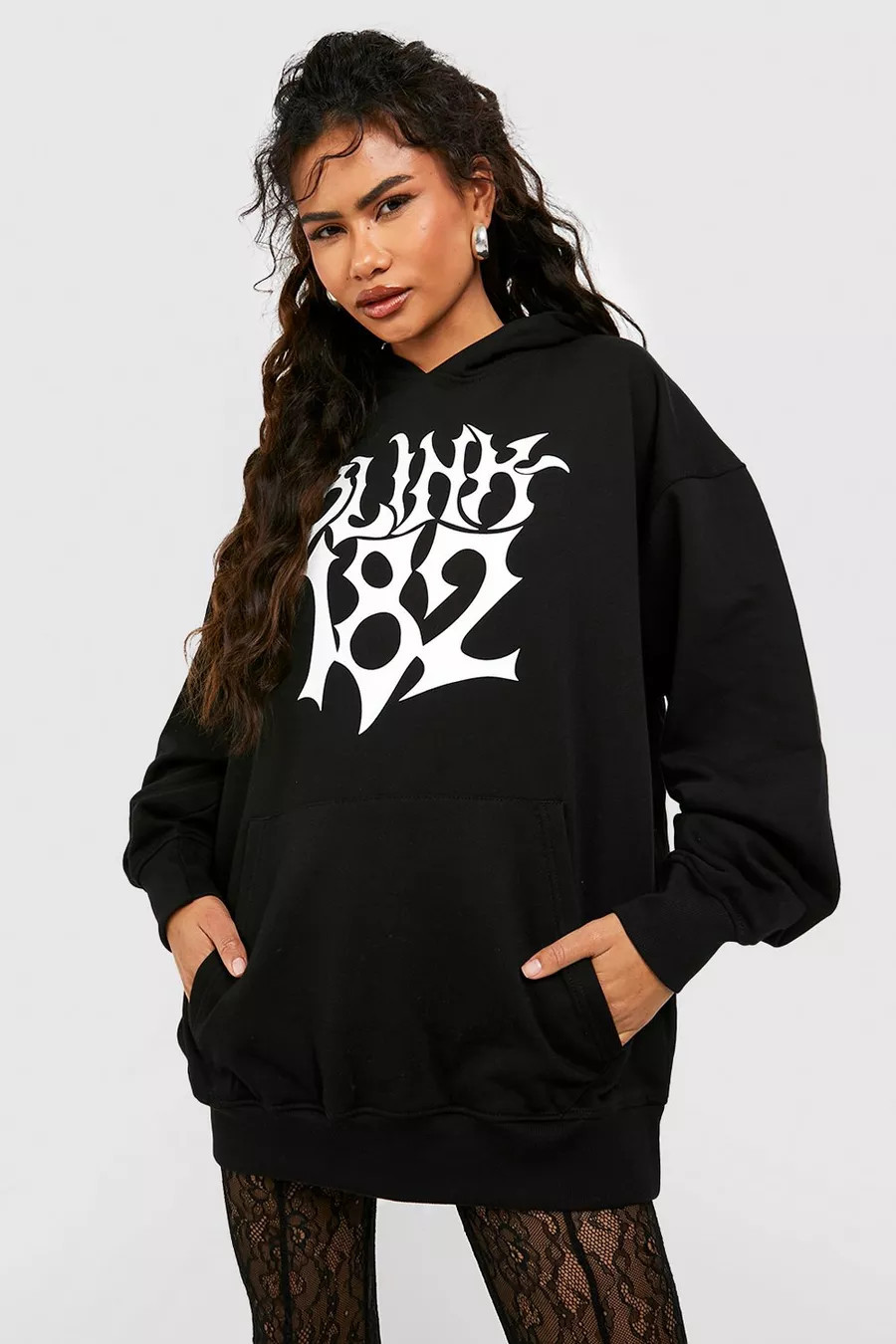 Blink 182 License Hoodie | Boohoo.com (US & CA)