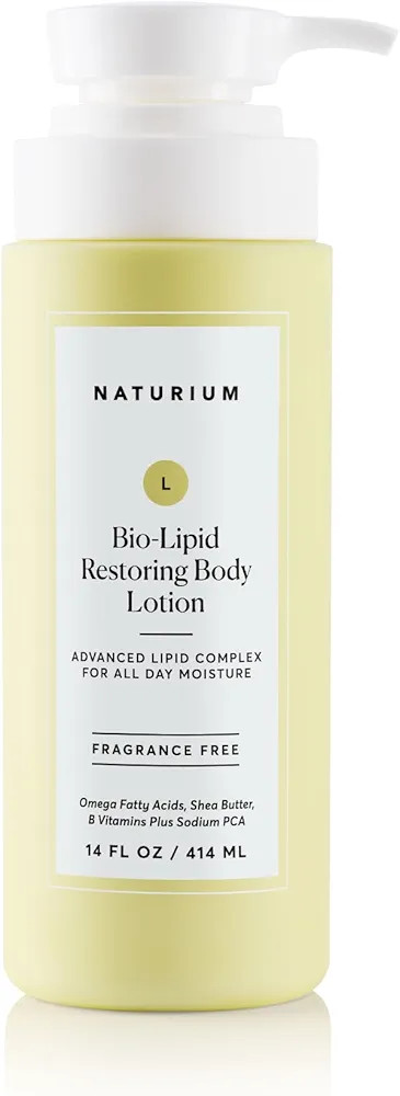 Naturium Bio-Lipid Restoring Moisturizing Body Lotion with Shea Butter, Fragrance Free, 14 oz | Amazon (US)