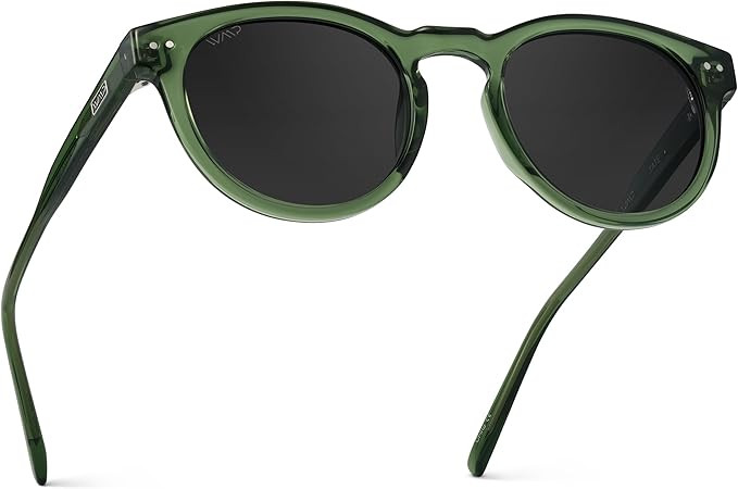 WearMe Pro Polarized Classic Round Retro Women's Sunglasses | Amazon (US)