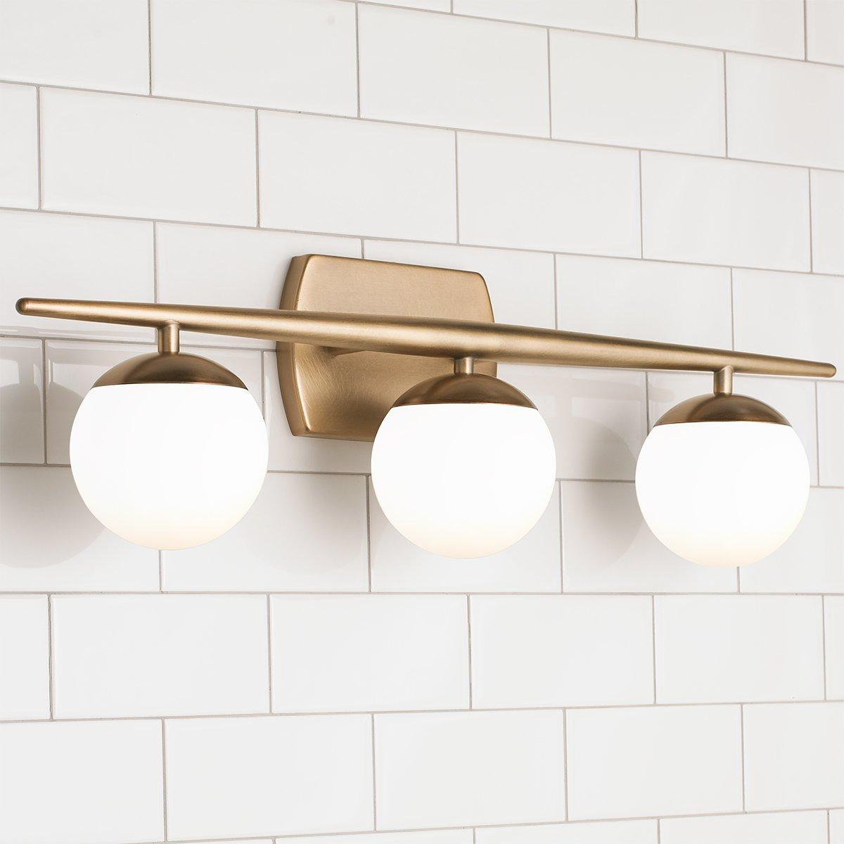 Linear Globe Vanity Light - 3 Light | Shades of Light