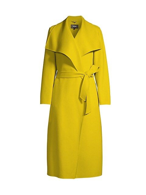 Mai Asymmetrical Wool Coat | Saks Fifth Avenue