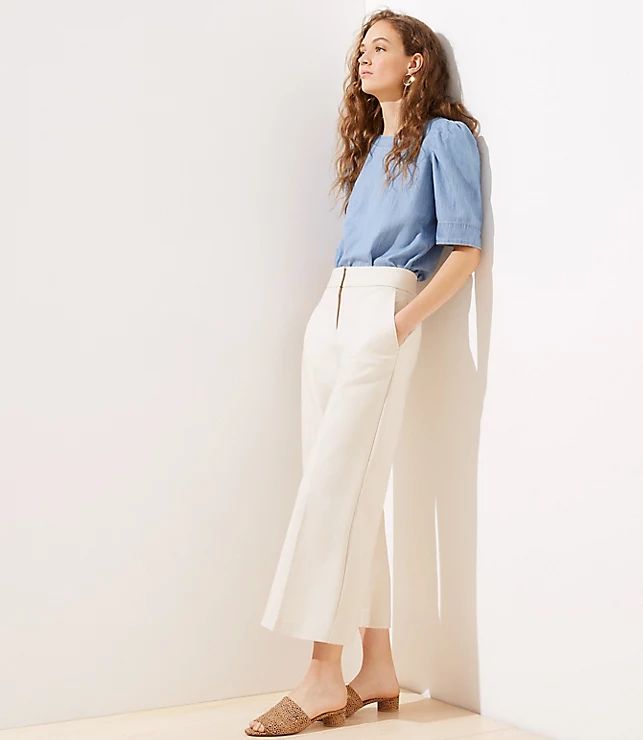 Wide Leg Riviera Pants | LOFT | LOFT