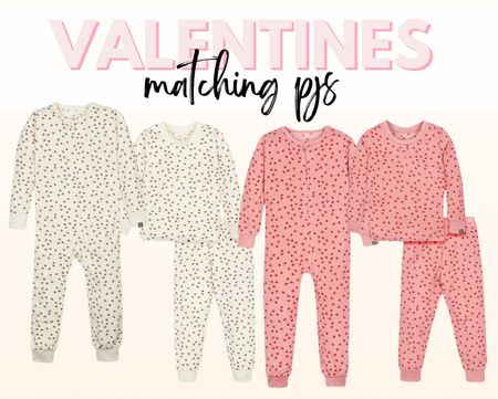 Matching baby and toddler valentines pajamas from Walmart! 

#LTKbaby #LTKSeasonal #LTKkids