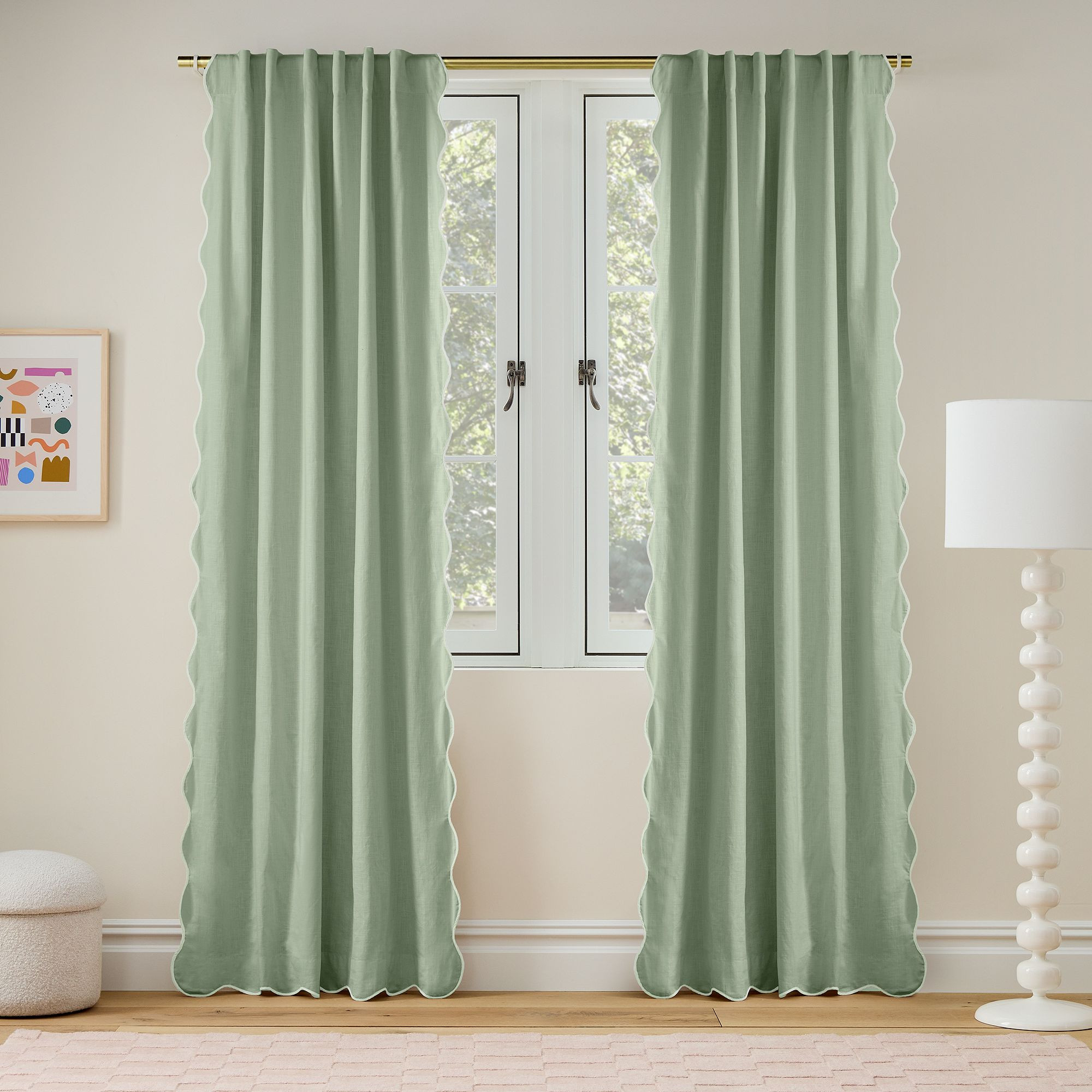 Ripple Blackout Curtain | West Elm (US)