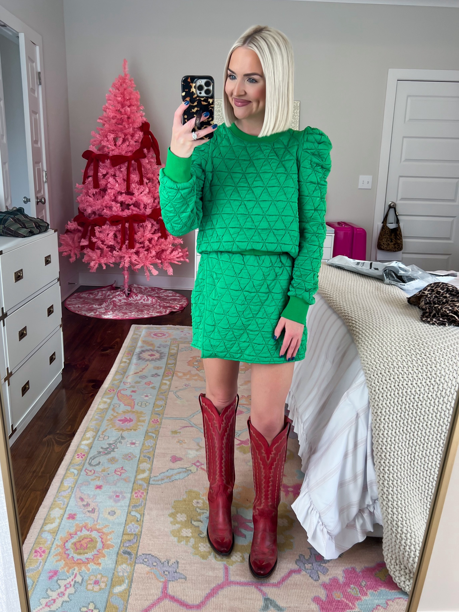 Amazon holiday style / Amazon holiday fashion / 2 piece green skort set / quilted skort set
Size: SM 

#LTKFindsUnder50 #LTKCyberWeek #LTKHoliday