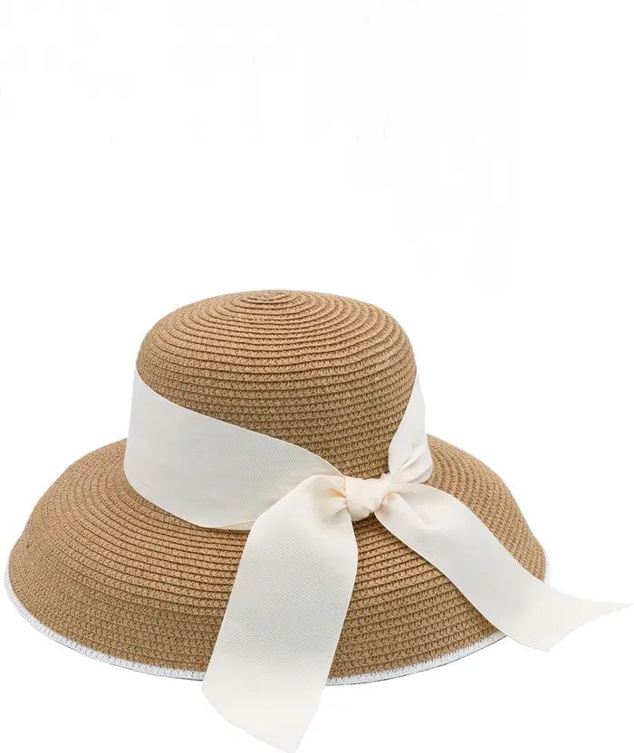 SURELL Bow Bell Straw Hat | Nordstromrack | Nordstrom Rack