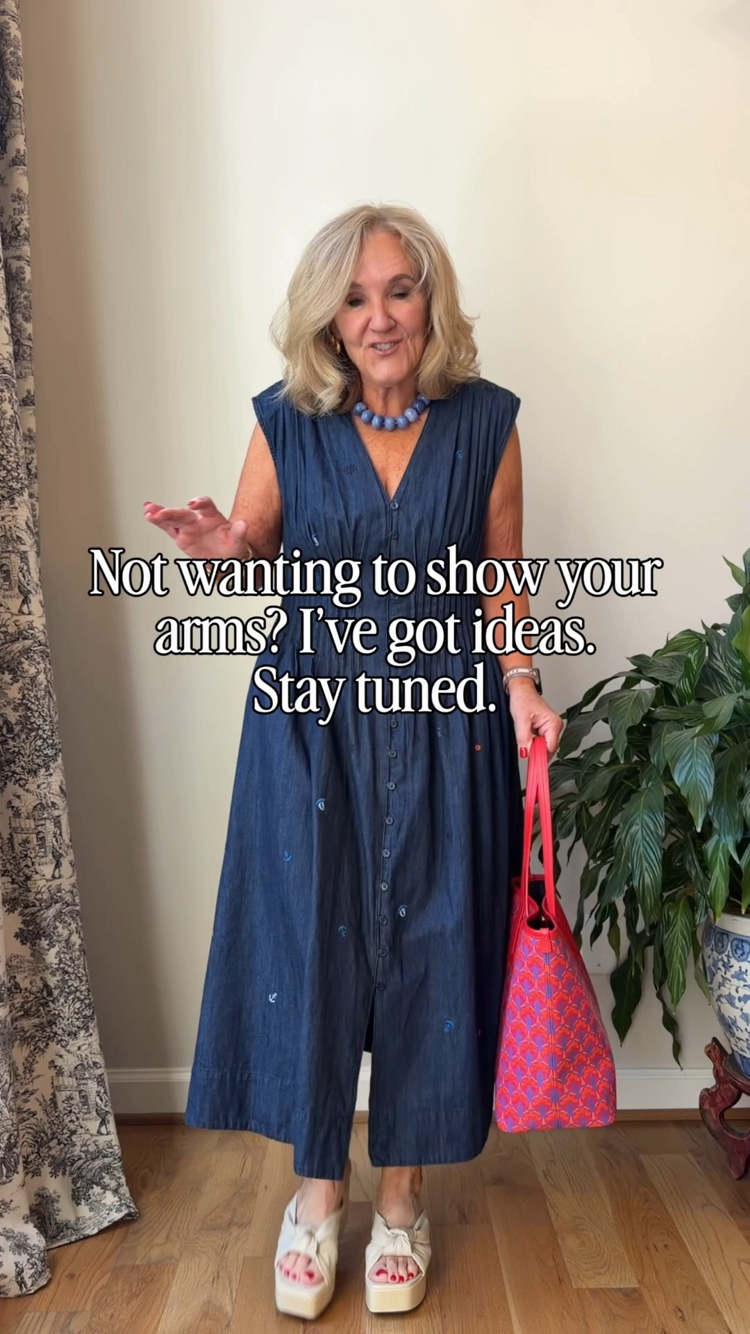 Wearing a medium in all 
Listen, ain’t nobody looking at your arms. But hey, if you’re not ready, here’s a few ideas. And mostly from Walmart! 

Work outfit 4th of July dress

#LTKOver40 #LTKSeasonal #LTKootd