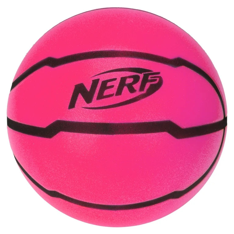 Nerf Quietcourt Silent Foam Basketball -   Quiet Ball for Indoor Dribbling - 28.5" Size 6 - Kids ... | Walmart (US)