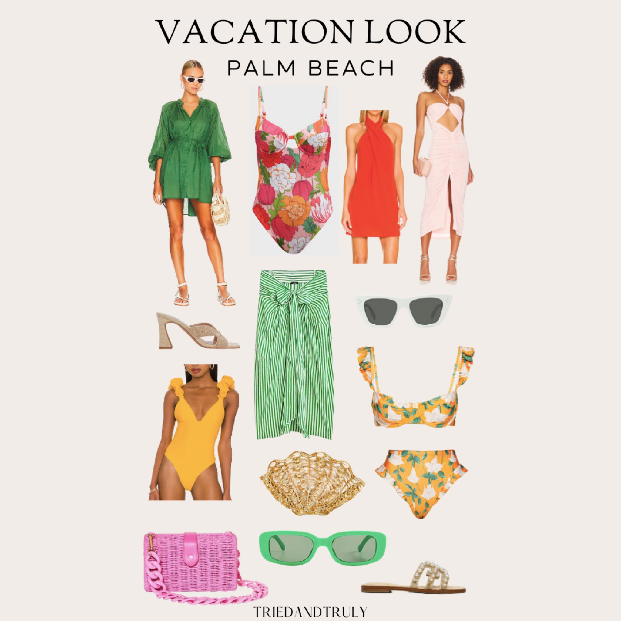 Vacation and resortwear picks by destination. Swimsuits, cover ups, dresses, sandals, sunglasses, hats, and beach and pool bags. 

Miami Palm Beach 30A Florida 

#LTKstyletip #LTKswim #LTKtravel