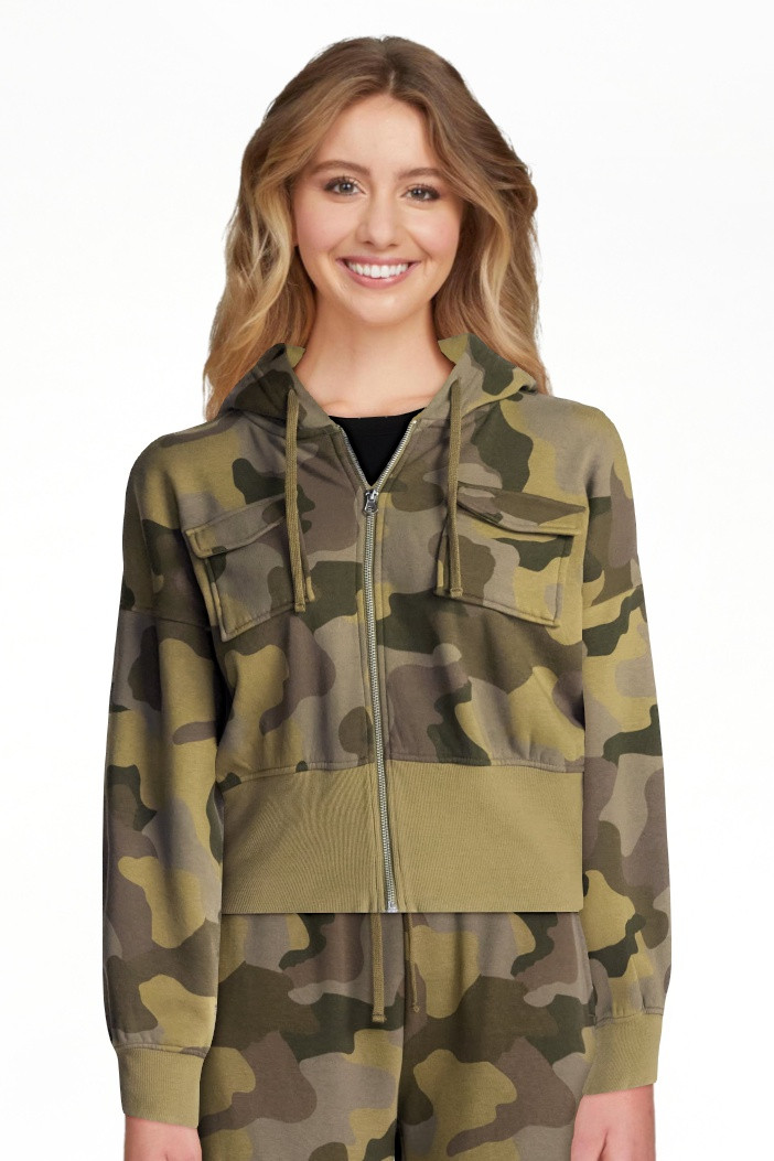 Scoop Women\u2019s and Women\u2019s Plus Full Zip Hoodie, Sizes XS-4X | Walmart (US)
