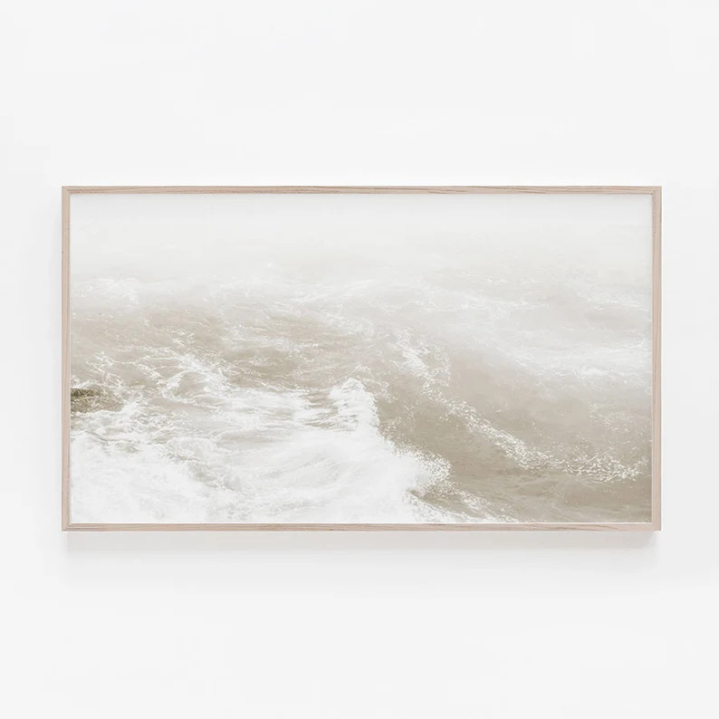 Beach Frame ART TV Beach Digital Art Art for TV Frame Art | Etsy | Etsy (US)