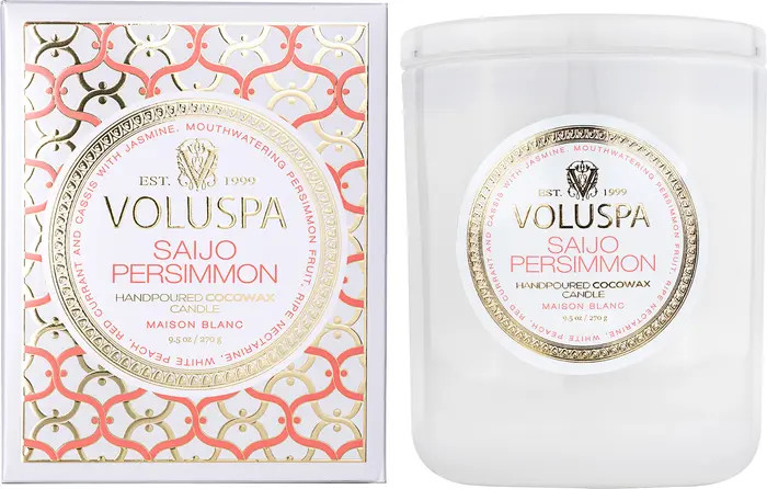 Saijo Persimmon Boxed Classic Candle | Nordstrom
