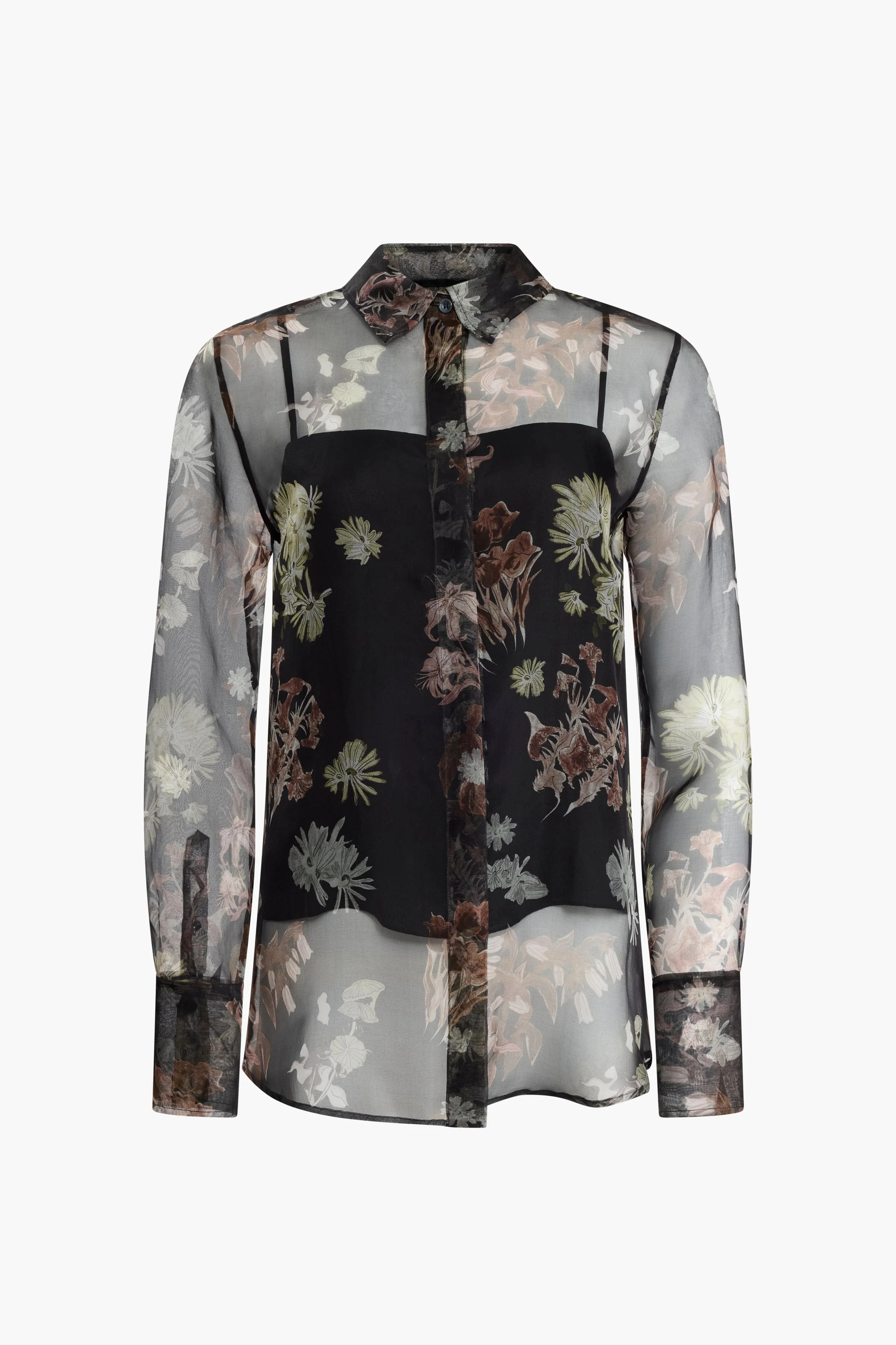 Chika Top in Black Flowers
 – Altuzarra | Altuzarra