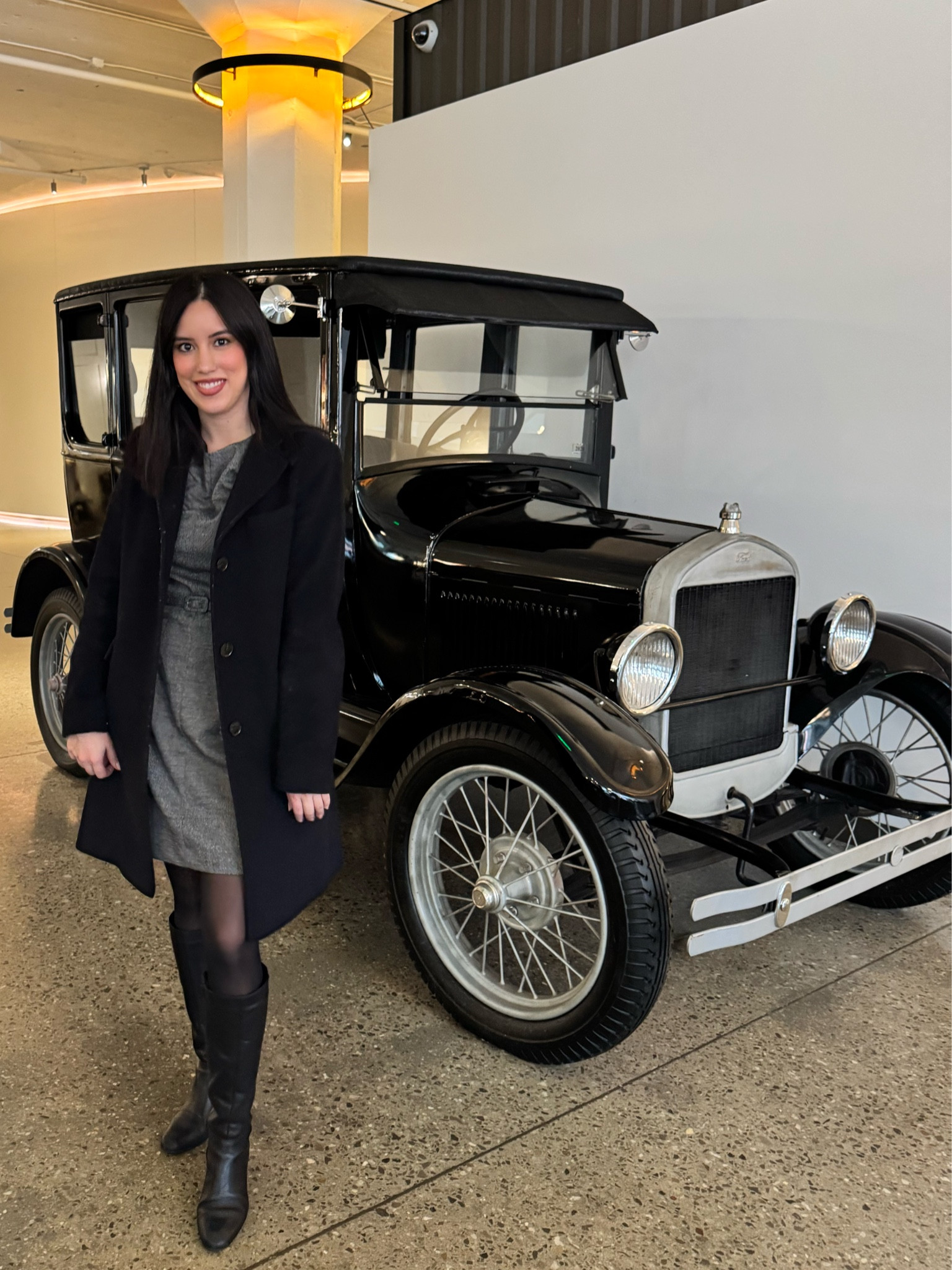 Rainy game day, but make it chic ☔️🩶 Tweed dress, knee-high boots, and my go-to Ralph Lauren coat to stay warm and stylish.

#LTKWorkwear #LTKFindsUnder100 #LTKShoeCrush