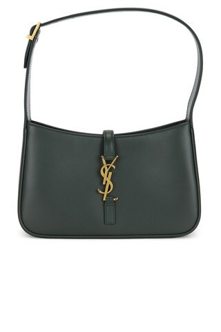Saint Laurent Le 5 A 7 Hobo Bag in Dark Green | FWRD 