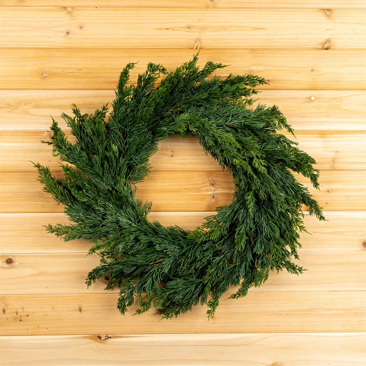 Variegated Pine Wreath | Wayfair North America