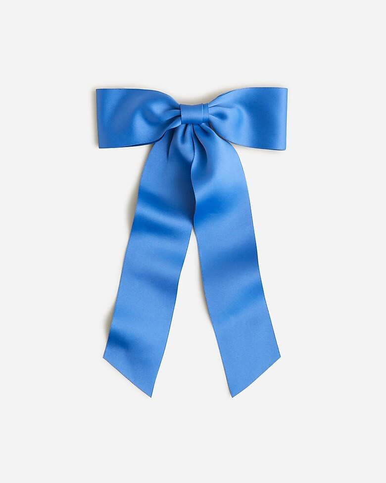 Oversized bow hair tie | J. Crew US