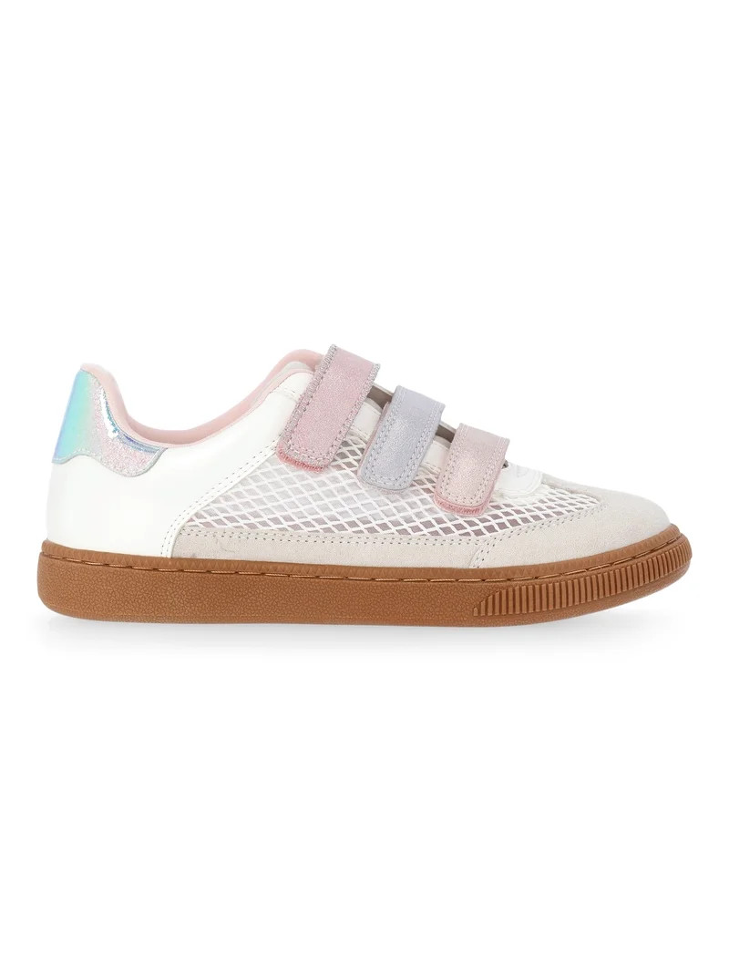 Madden NYC Little and Big Girls Triple Strap Mesh Sneakers | Walmart (US)