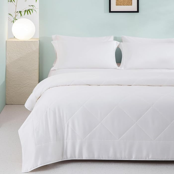 TOSMO Luxury Comforter, 100% Viscose from Bamboo Shell & Fill, Soft Breathable Cooling Silky Duve... | Amazon (US)