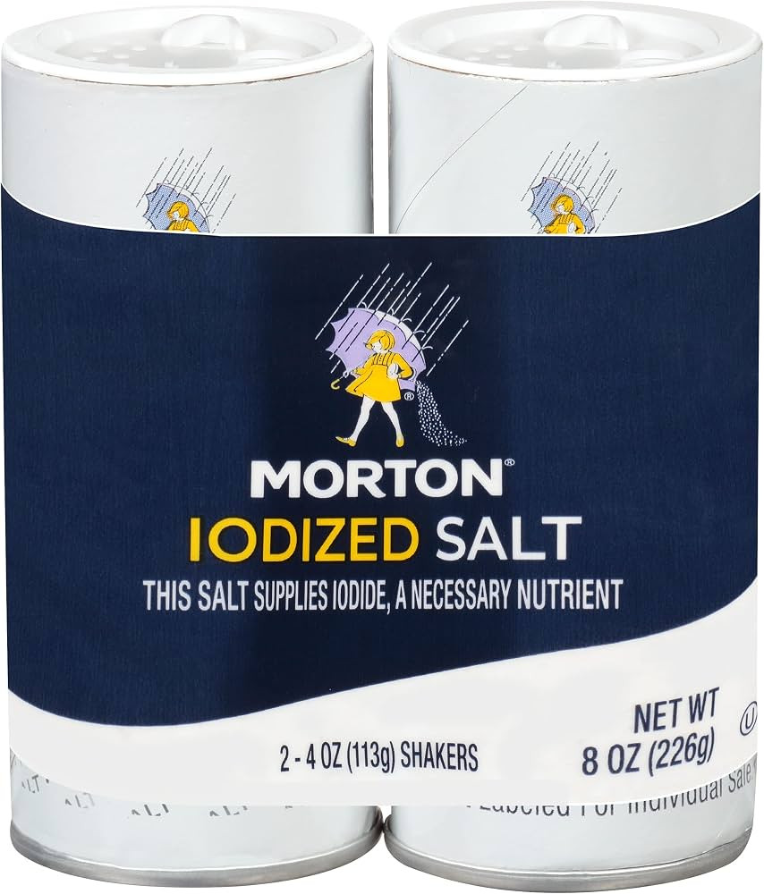 Morton Iodized Salt Shakers - 2 CT | Amazon (US)