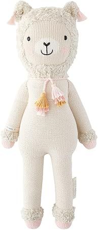 Amazon.com: cuddle + kind Lola The Llama Little 13" Hand-Knit Doll – 1 Doll = 10 Meals, Fair Tr... | Amazon (US)