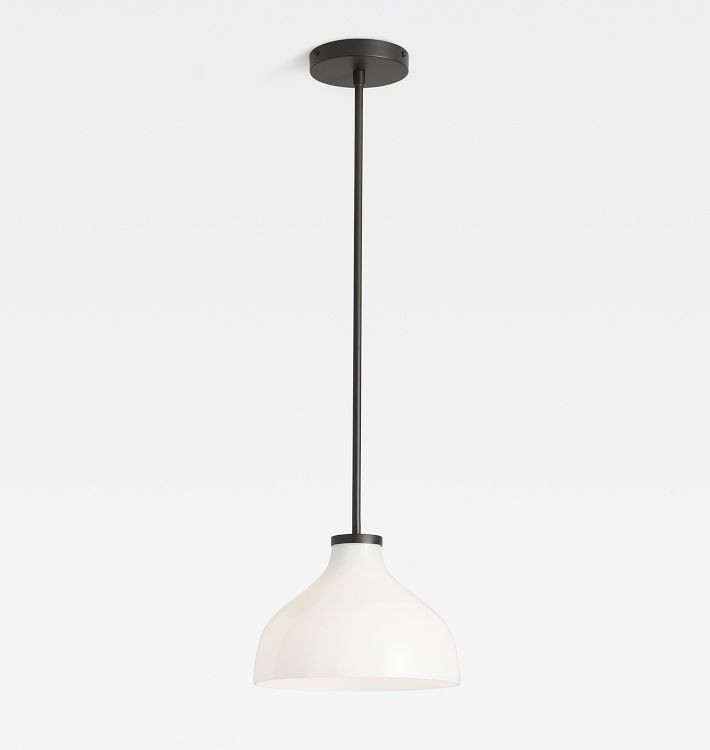 FOLK Abigail 10" Soft Cone Pendant | Rejuvenation