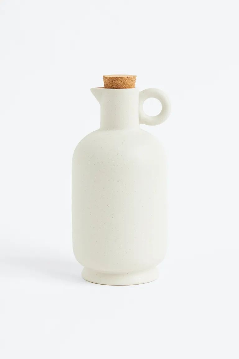 Oil and Vinegar Bottle - Light beige - Home All | H&M US | H&M (US + CA)