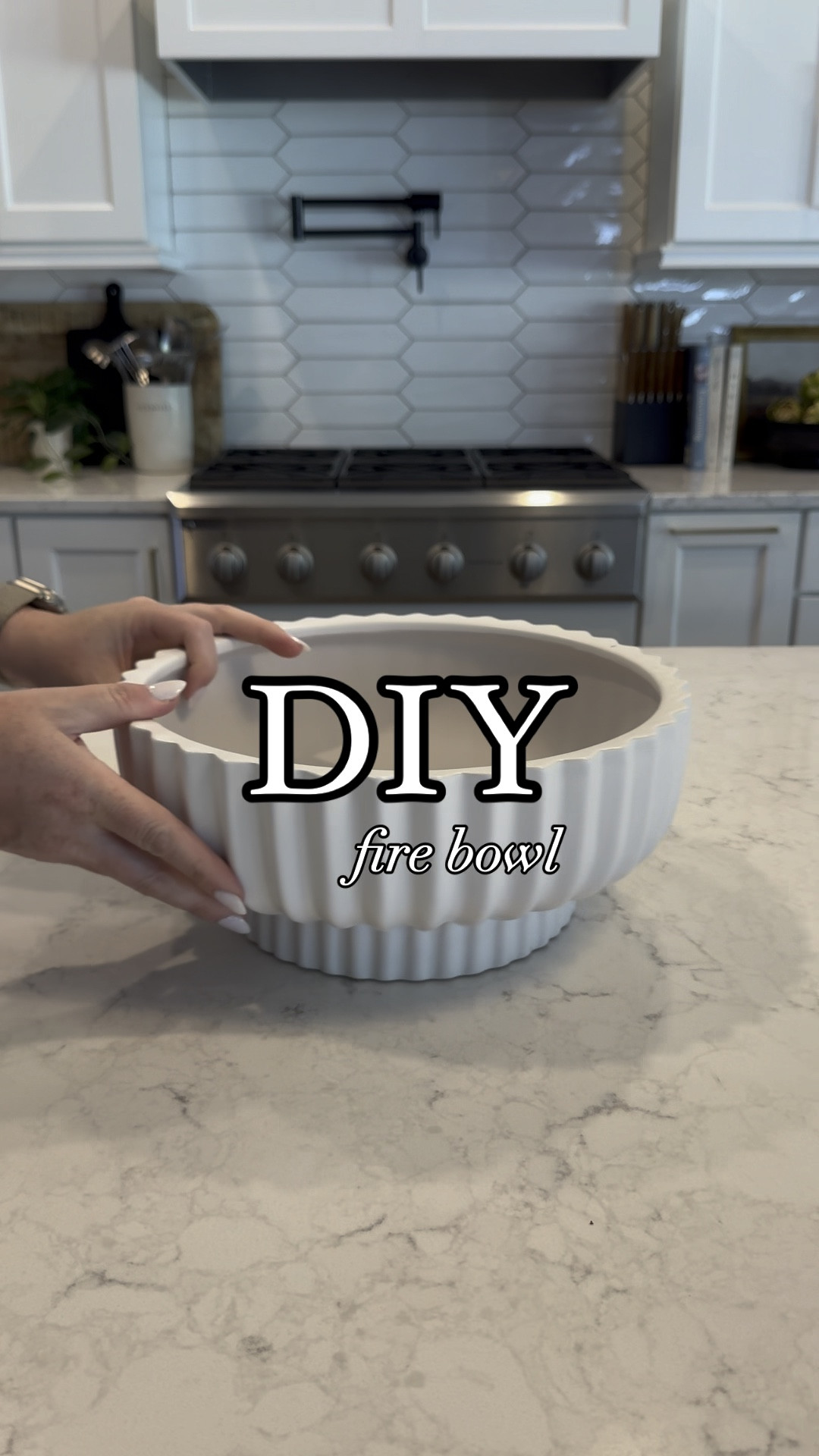 Create your own fire bowl for about $50! 
-viral Walmart planter 
- black beach pebble 
- tiki torch fuel canister 

#LTKstyletip #LTKhome #LTKfindsunder50