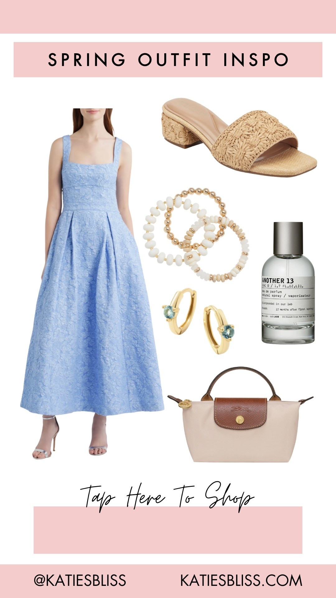 Spring outfit inspo 💐

Spring. Dress. Lace. Sandals. Longchamp. Perfume. Gold. Jewelery. Pastel. Floral. 



#LTKSeasonal