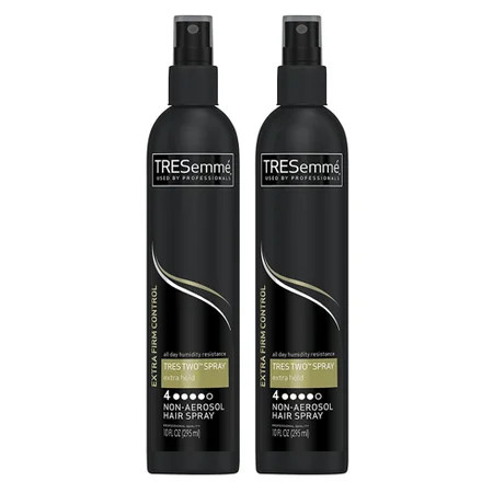(2 Pack) Tresemme Tres Two Non Aerosol Hair Spray, Extra Hold, 10 oz | Walmart (US)
