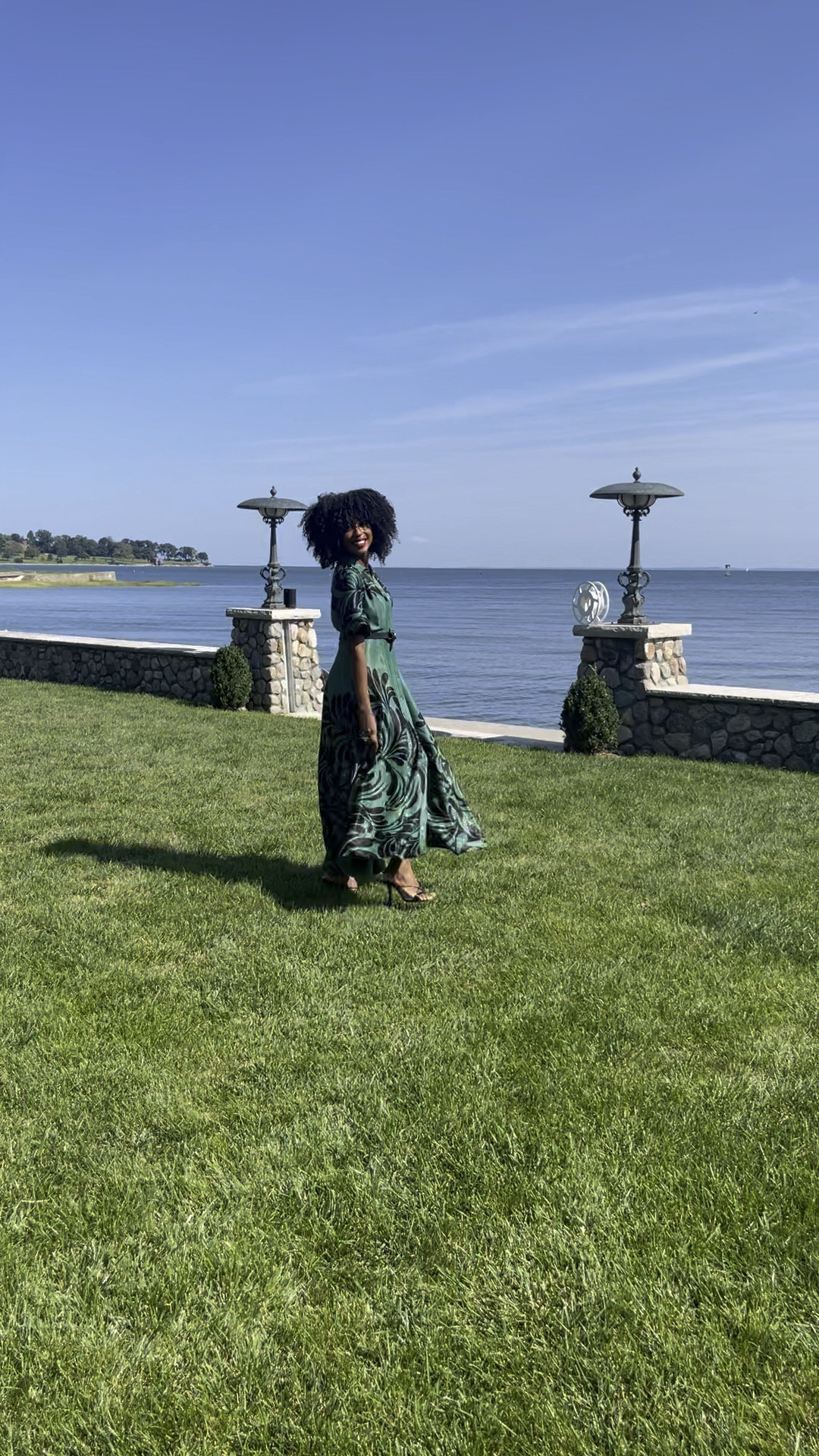 THE most chic maxi dress for the summer to fall transition period. The fabric has a beautiful sheen to it that makes it look and feel more expensive. There’s a slight weight to it, so in the fall I’d throw on some knee high boots. This dress is very tall girl friendly, a heel is a must. I’m 5’8 and it still swept the floor! 

#LTKworkwear #LTKSeasonal #LTKwedding