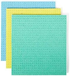 Full Circle Reusable Cellulose Sponge Clothes, 3 Pack | Amazon (US)