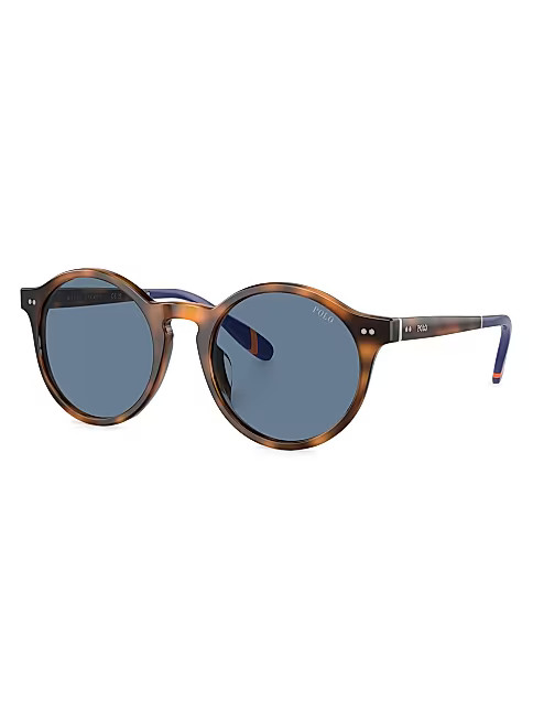 53MM Round Sunglasses | Saks Fifth Avenue