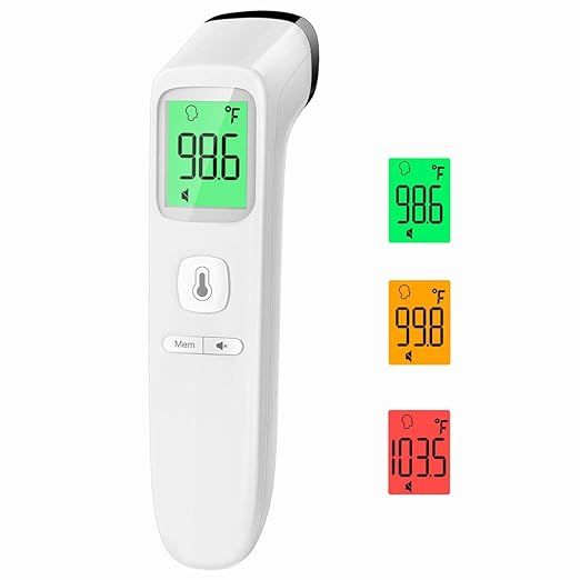 No-Touch Thermometer for Adults and Kids, FSA Eligible, Digital Baby Thermometer with Fever Alarm... | Amazon (US)