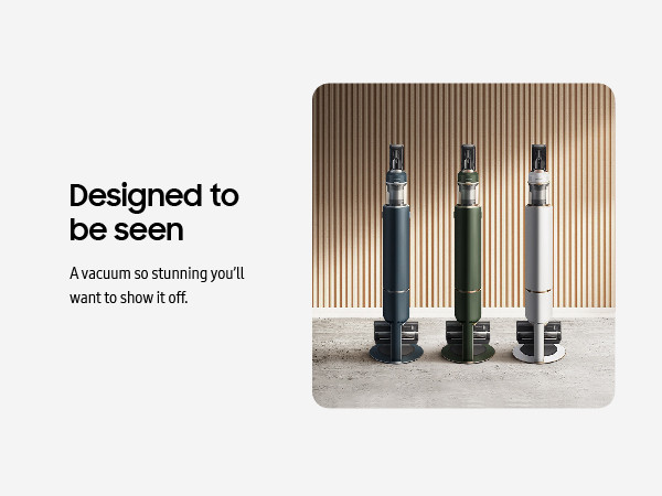 SAMSUNG BESPOKE Jet Cordless Stick Vacuum Cleaner with All In One Clean Station, Powerful Floor Clea | Amazon (US)