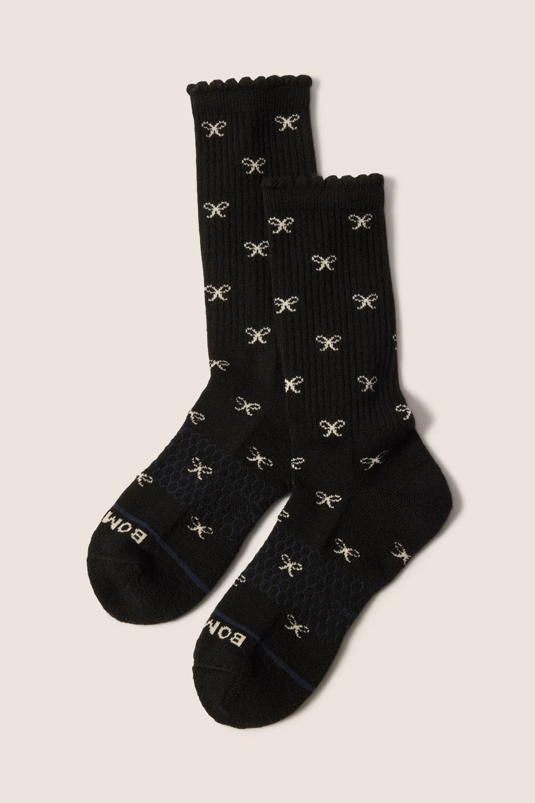 Merino Bow Half Calf Sock | Evereve