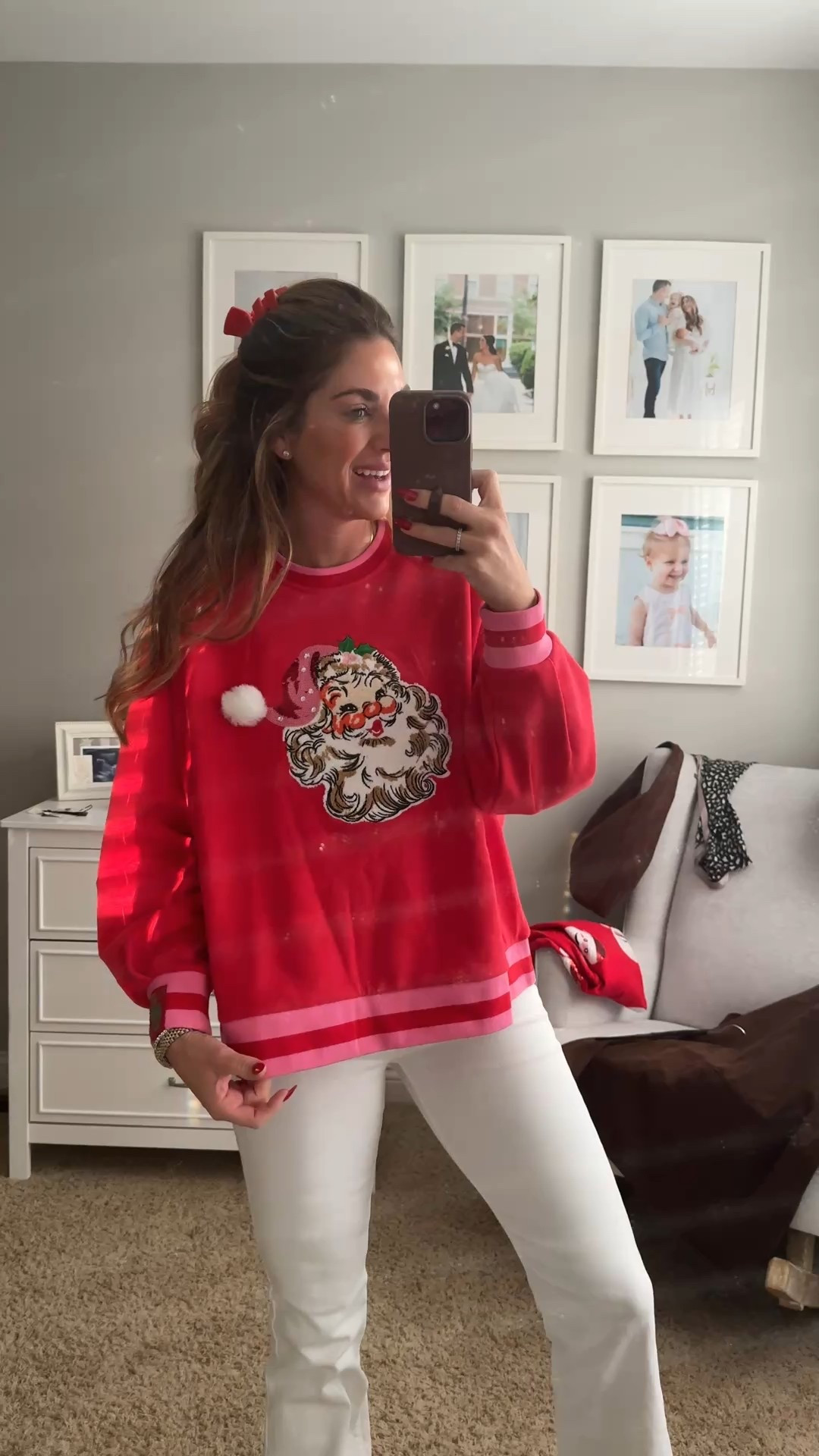 It’s Santa season!!!! The quality on this sweatshirt is soo so good! It’ll be a staple for years to come at Christmas ❤️🎅🏼

#LTKSeasonal #LTKStyleTip #LTKHoliday