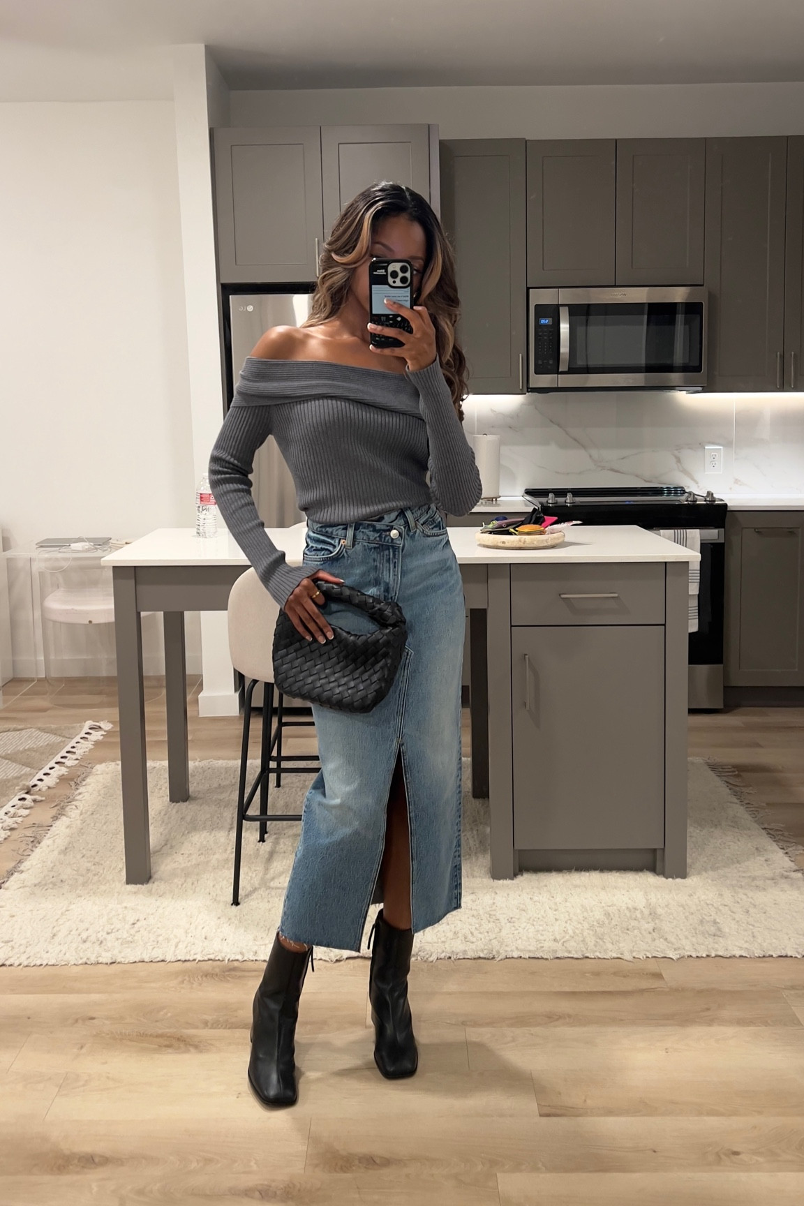 I’ve been trying to elevate my causal looks. This was a date night look from the other night. 