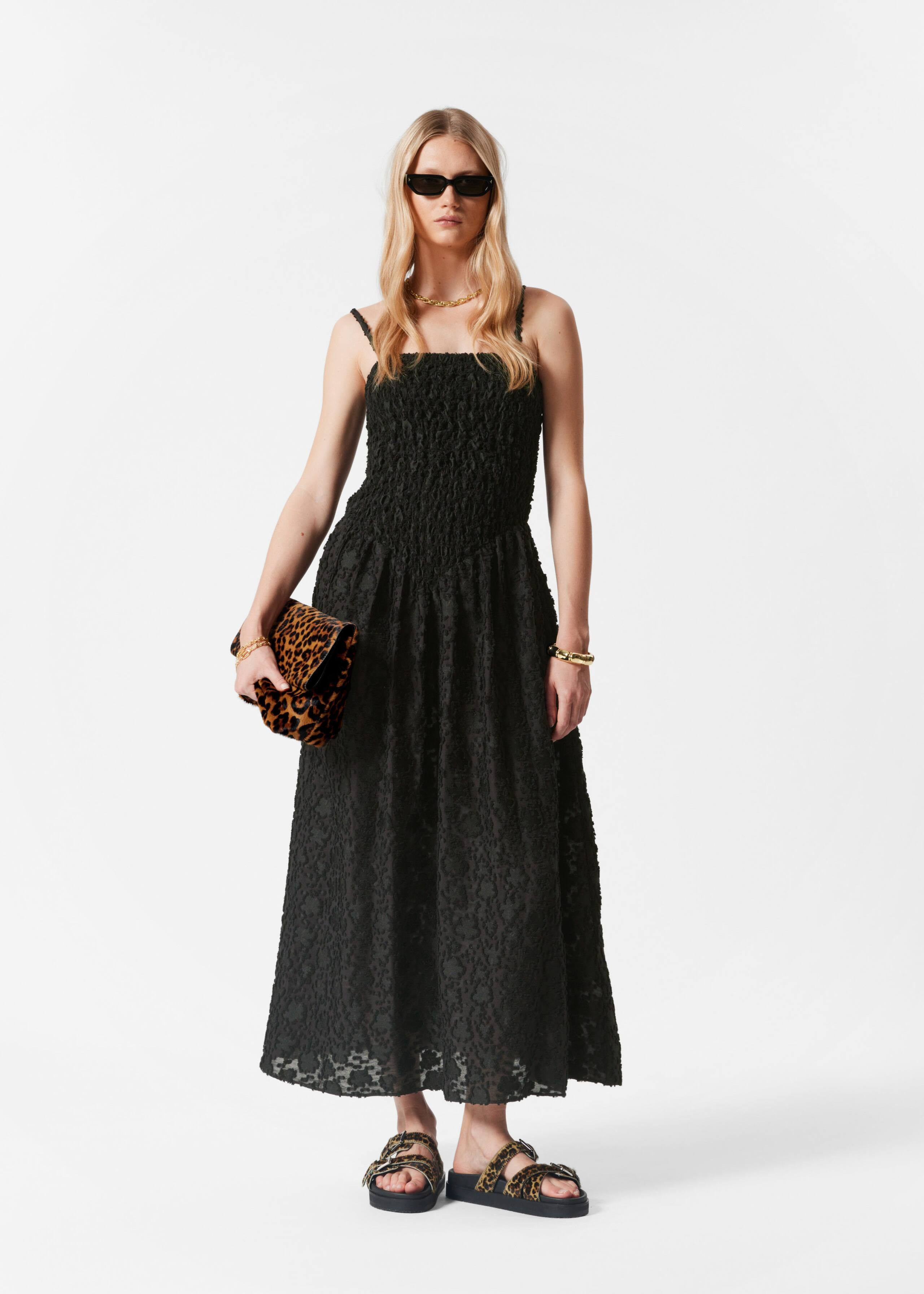 Smock Maxi Dress - Black - Maxi dresses - & Other Stories GB | & Other Stories UK