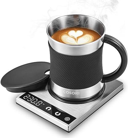COSORI Coffee Mug Warmer & Mug Set, Beverage Cup Warmer for Desk Home Office Use, Coffee gifts, E... | Amazon (US)