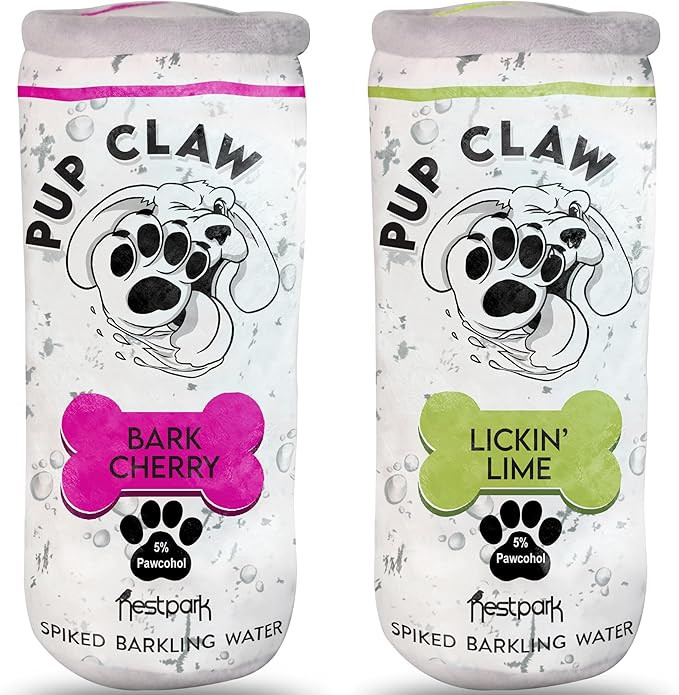 Nestpark Pup Claw Dog Toys - Funny Cute Plush Dog Toys with Squeaker - Parody Dog Toy (2 Pack) (O... | Amazon (US)