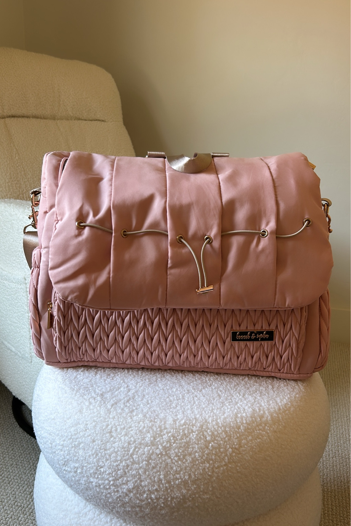 Amazon diaper bag 💗

#LTKFamily #LTKItBag #LTKBaby