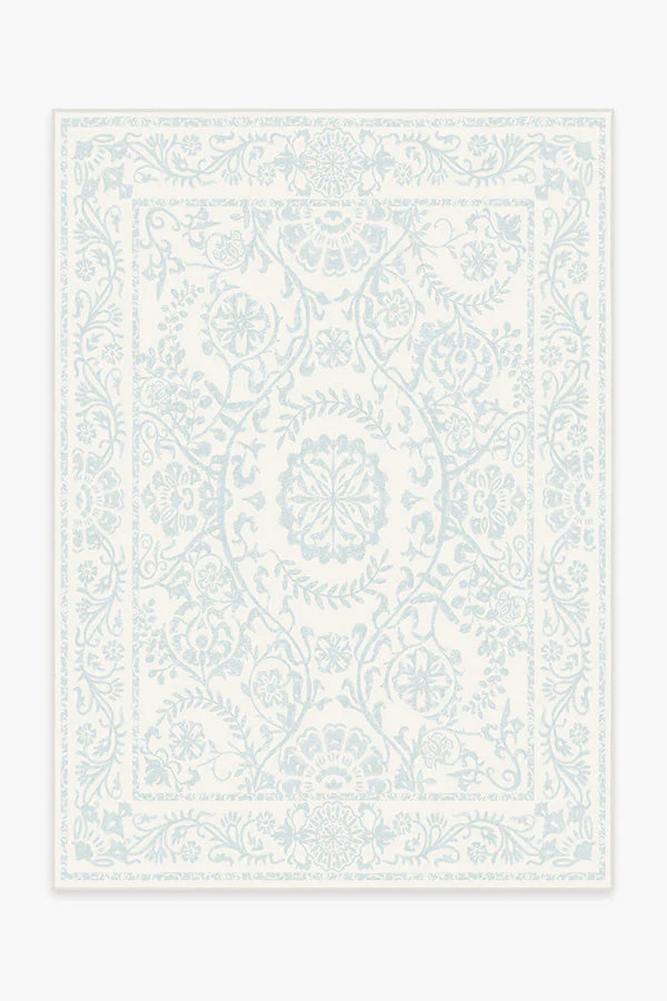 Delphina Powder Blue Rug | Ruggable