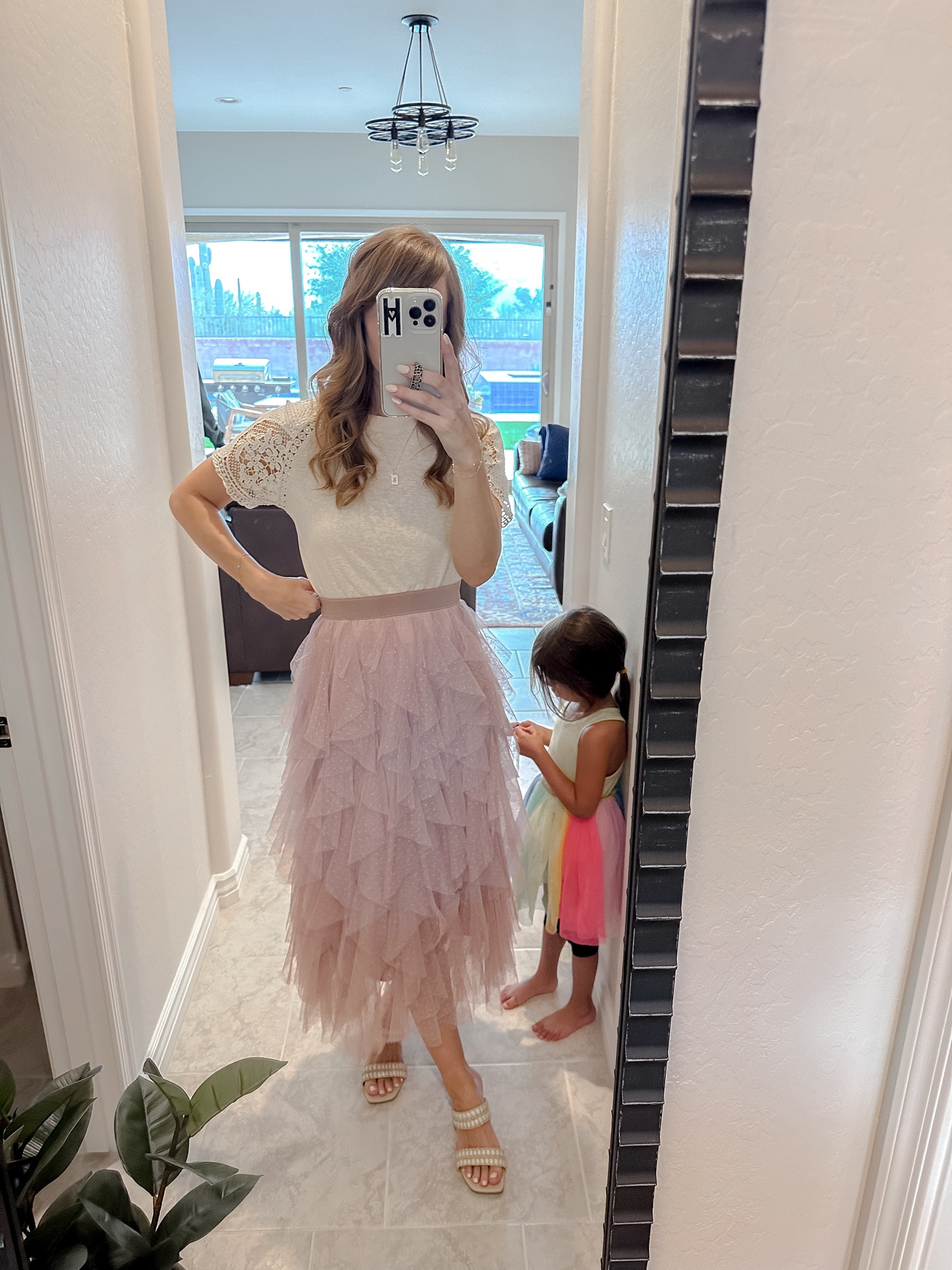 トップス melt the lady cherie tulle tops The Chéri Ruffled Tulle Midi Skirt by Anthropologie | Anthropologie