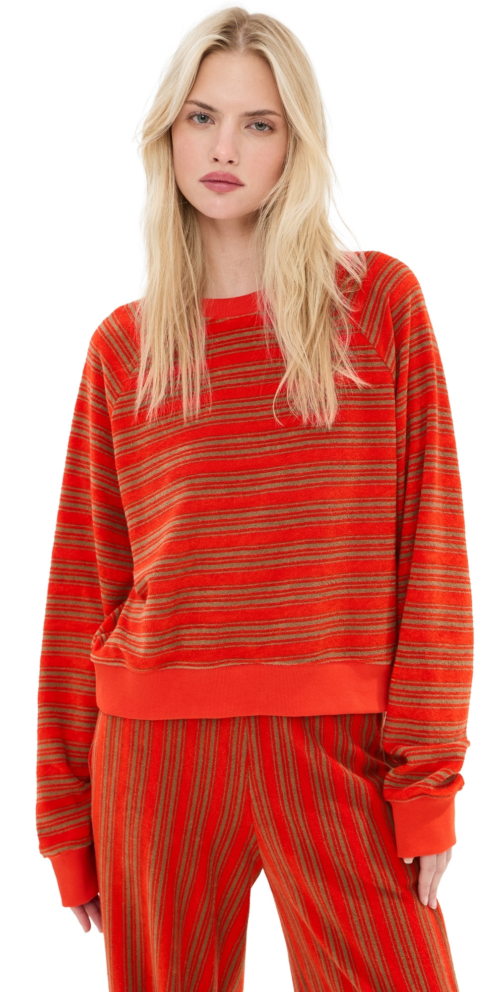 LE BOP Marlow Sweatshirt Clam Bake/Chocolate L | Shopbop