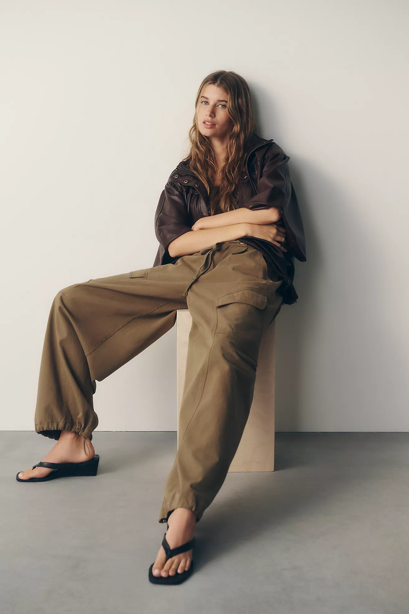 Ridley 100% Cotton Utility Pants | Anthropologie (US)