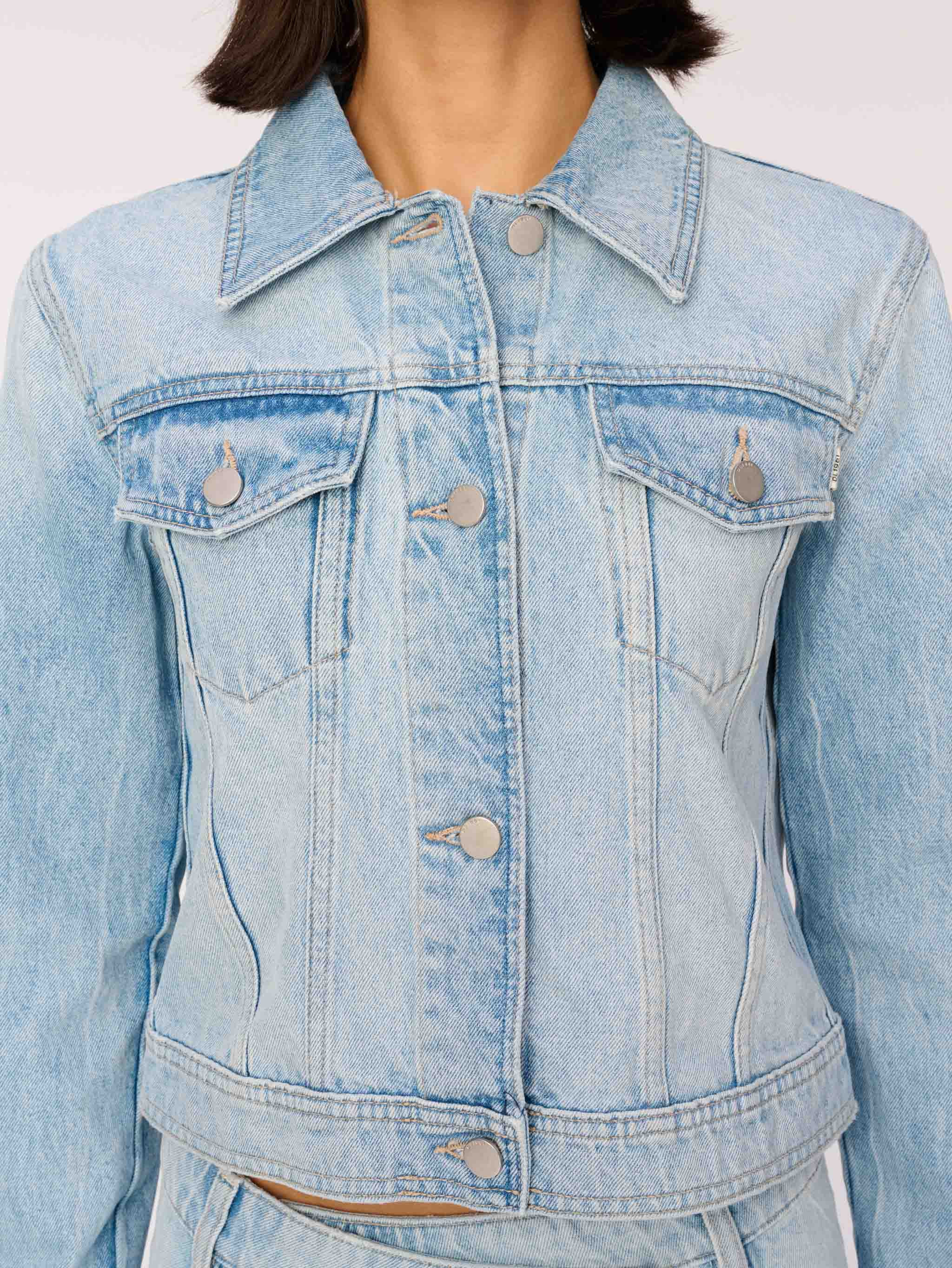 Vika Denim Jacket | Fountain | DL 1961 Women