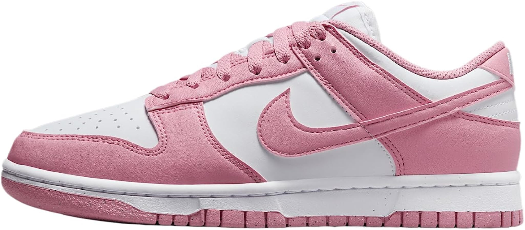 Nike Dunk Low Next Nature Women's Shoes (DD1873-112, White/Elemental Pink) | Amazon (US)