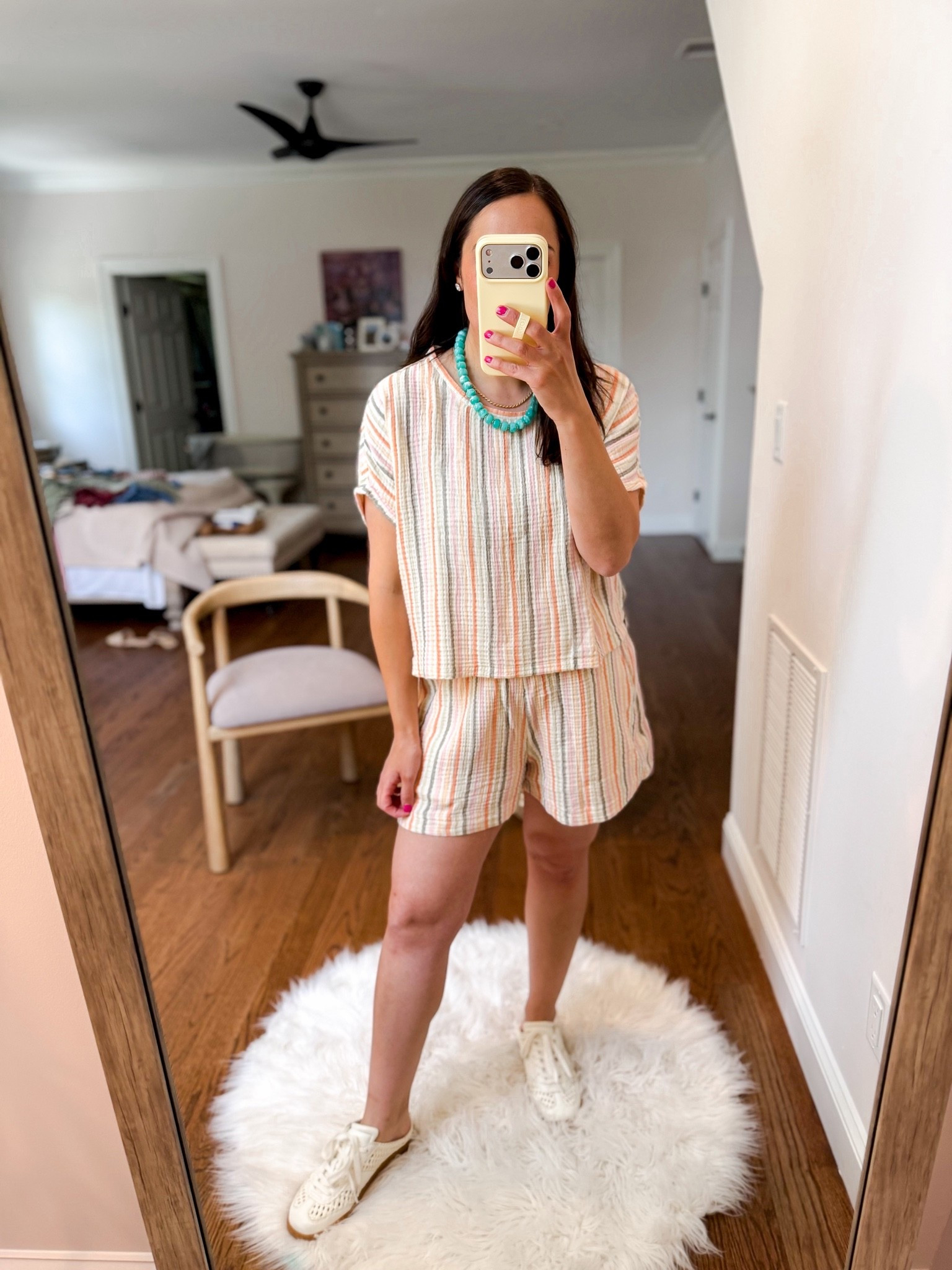 Lou & grey set
Top: medium
Shorts: medium

#LTKSaleAlert #LTKootd #LTKmomlife